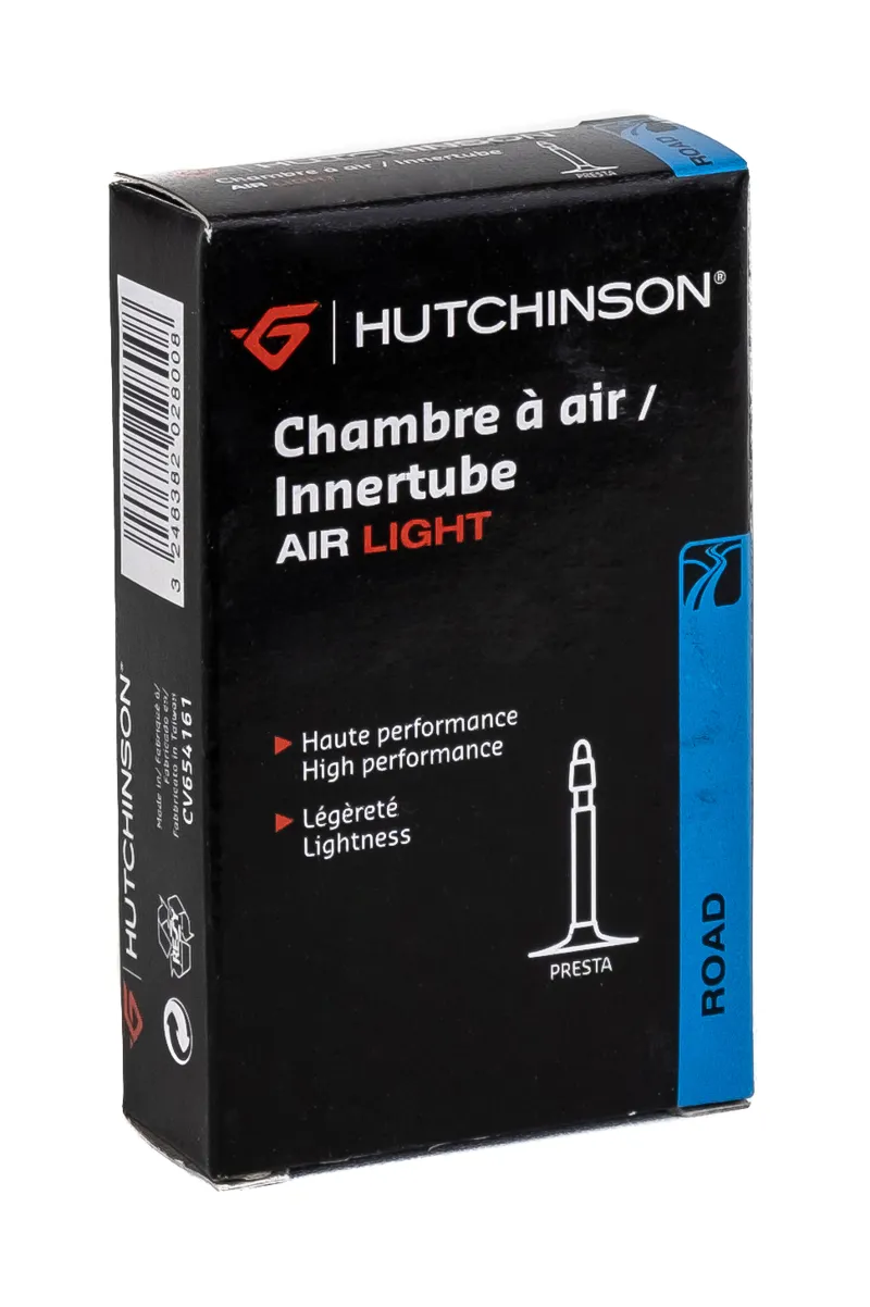 Hutchinson Air Light Road Bike Innertube 700 x 20-25mm 48mm Presta Valve
